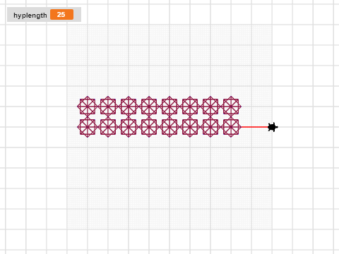 Manaal Turtle Stitch