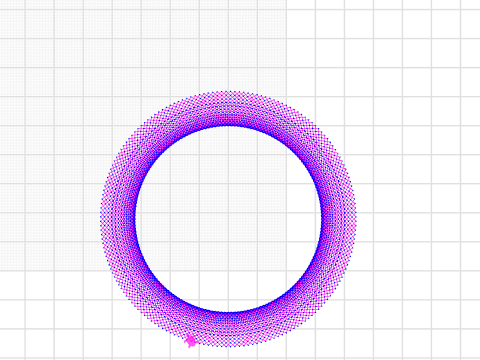 spiral turtle stitch