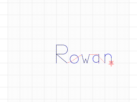 Rowan Stitching Original
