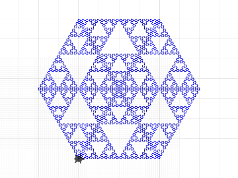 Sierpinski Arrowhead Curve Star