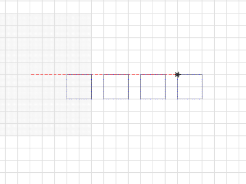 Precedure of 4 squares