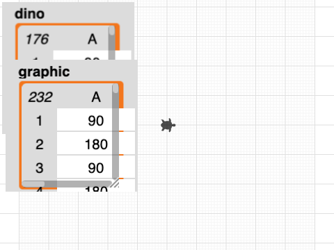 pixel draw program t-rex
