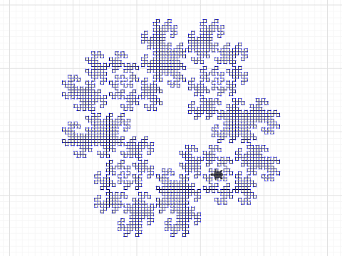 @Zackboston PeanoHilbertDragonBendingTreeFlowsnakeSierpinskiTri&Curve Playground