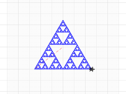 11 Arrowhead Sierpinski Trinangle