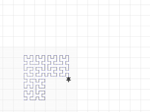 PeanoHilbertDragonBendingTreeFlowsnakeSierpinskiTri&Curve ver1