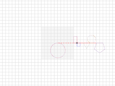 Red Circle Blue Square KC