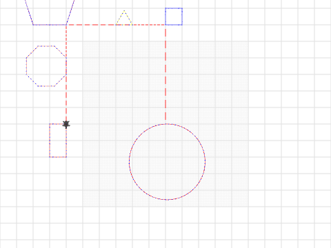 Red Circle Blue Square MS