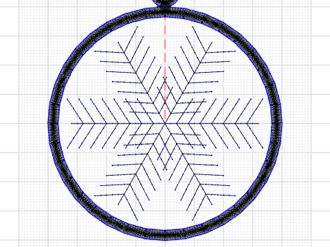 Snowflake Ornament #2