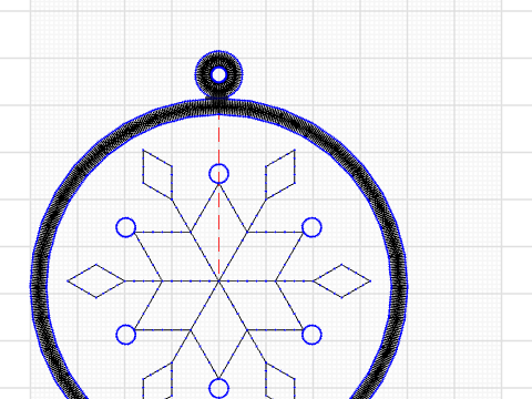 Snowflake Ornament #3