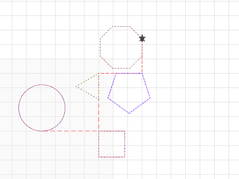 Red Circle Blue Square CH