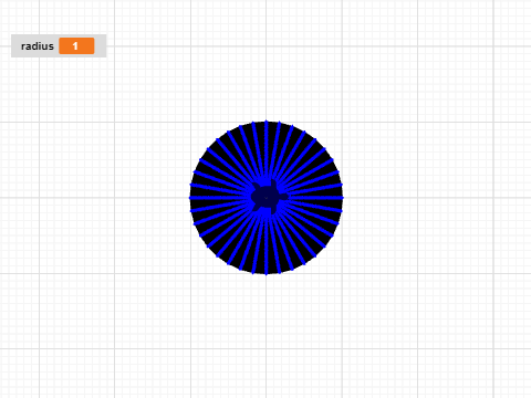 Kreis füllen runden