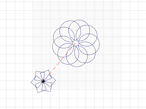 nams flower & pinwheel