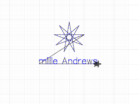 star thingy millie