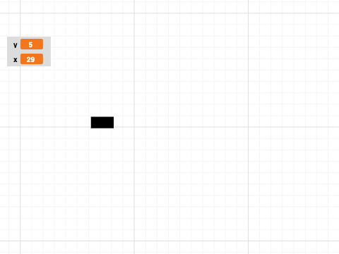 square horizontal movement attempt