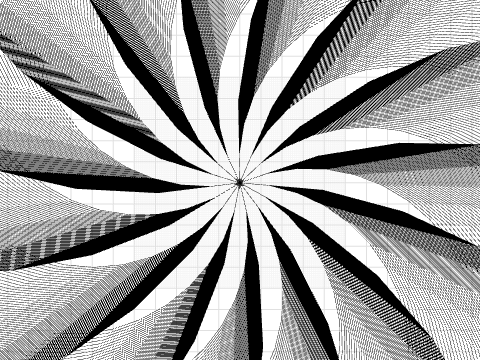 very laggy spin thing