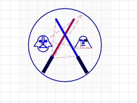 MEES ZIJN LICHTSABER