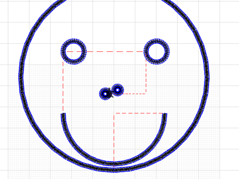 Smiley face