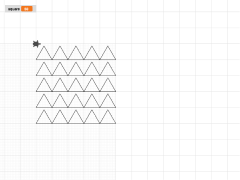basic triangular tesselation 
