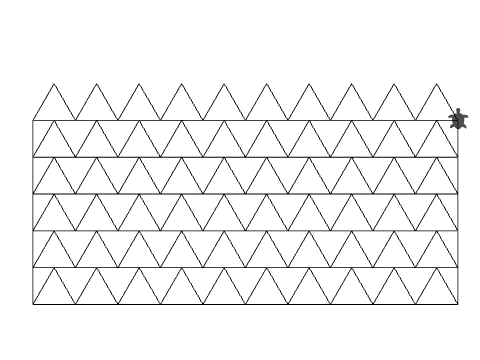 Basic Triangular Tesselation V2