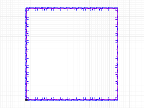 An Applique Patch with a Blanket Stitch