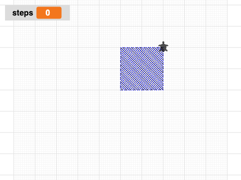Rechteck füllen diagonal