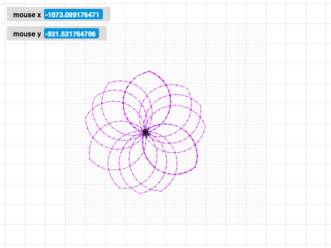 Sampaguita Jasmine flower (national flower of the philippines recolored as pink to be more visible)