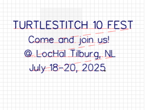 TurtleStitch Aniversary !!