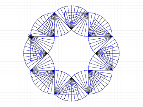 Fan Circle For Cynthia