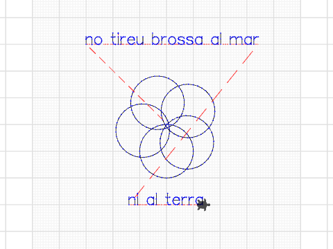 no tireu brosa al mar ni al carer ella lluc alonso.