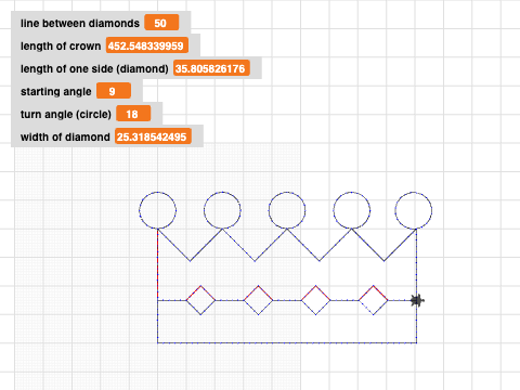 crown (from christmas design)