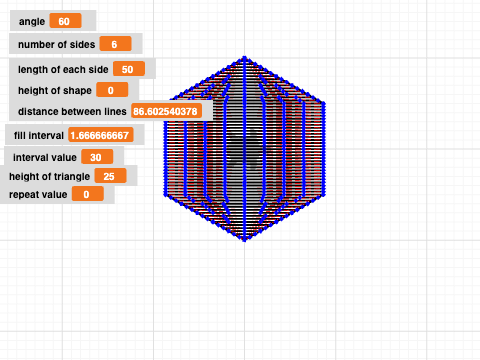 6-sided shape (fill)