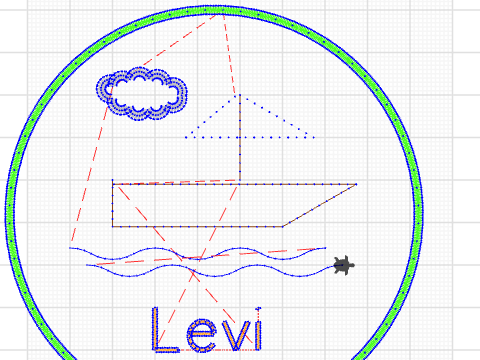 Levi laatste project wolkjes