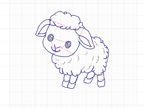 Simons draw and fill 2025 - lamb