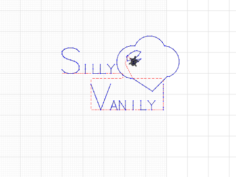 Silly Vanily (t-shirt logo thing) from the game crk