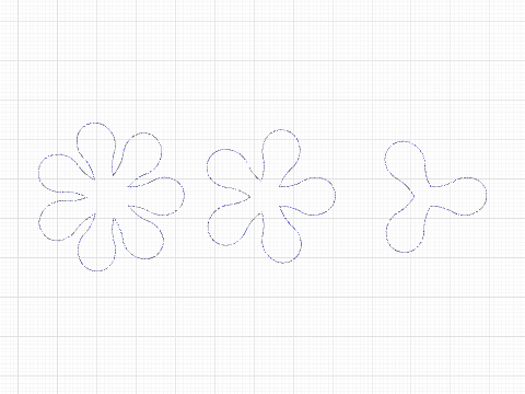 Flower Petal Study #4 - Layered Flowers