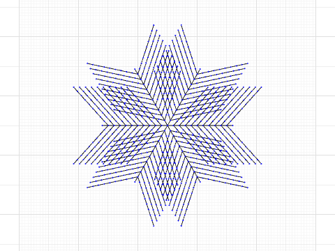 Making a Snowflake With Branches - Generalized