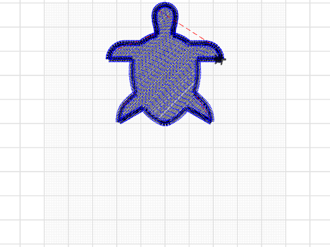 a filled medium sized turtle turtle10