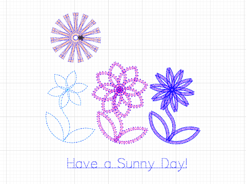 ICERM: Exploring Floral Design