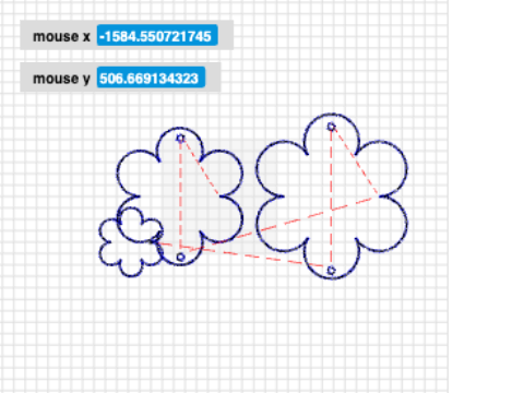 flower #1 6 petals laser cut