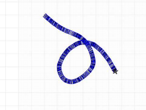 random curl with boundary