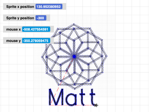 705 Matt Jump Stitch and Text