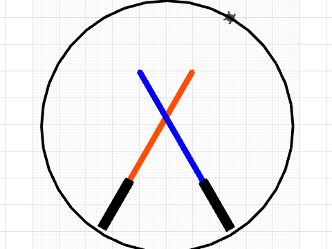 MEES ZIJN LICHTSABER