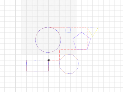 Red Circle Blue Square KL