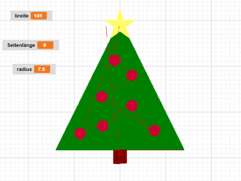 Weihnachtsbaum groß