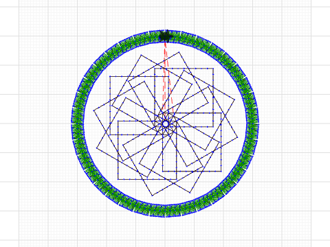 Weihnachtsbaumsternschmuck