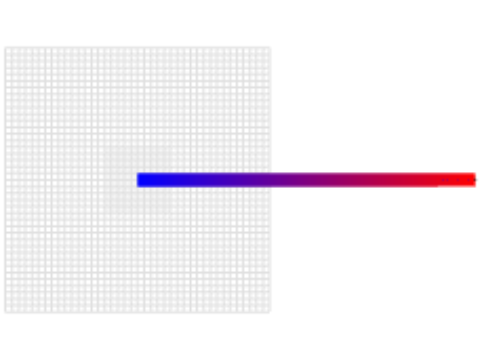 gradient color blue to red