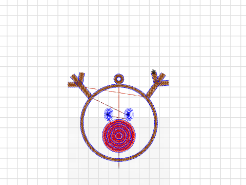 reindeer ornament