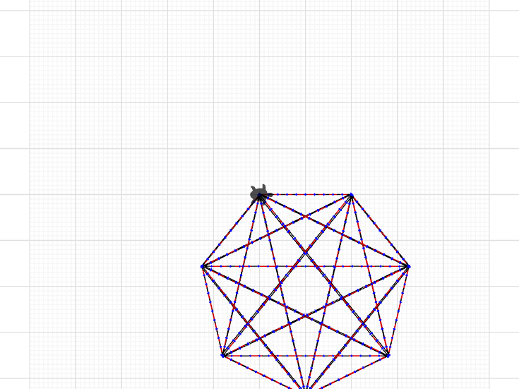 string art - mandala