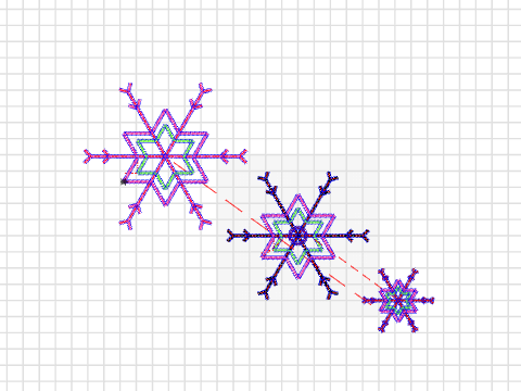 winter wonderland snowflake