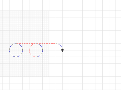 full circle half circle and a quarter of a circle